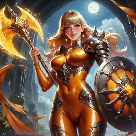 Featured image #2 for XL & Pony Weapon Axe and Shield - By HailoKnight