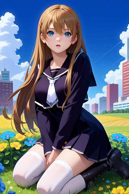 Featured image #3 for Asuka Hiiragi/柊 明日香 (Tokyo Xanadu) SDXL LoRA [Pony Diffusion]
