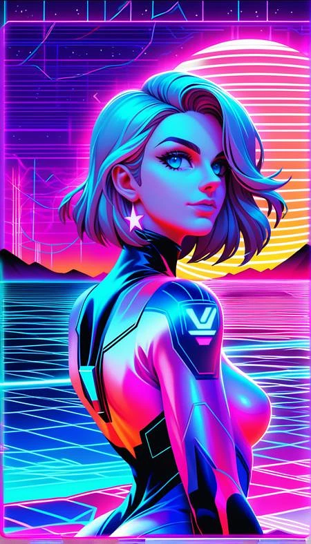 Featured image #2 for Synthwave Pony