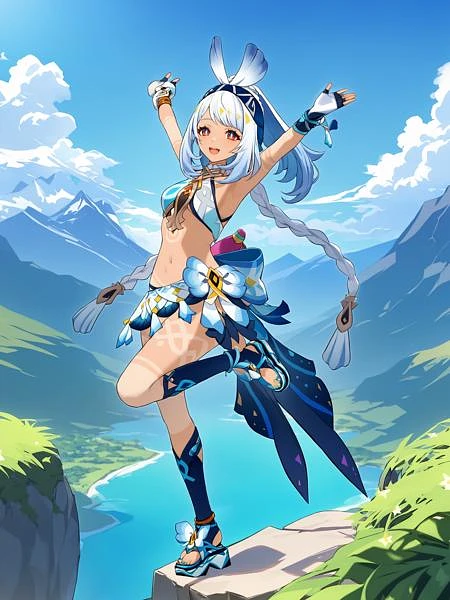 Featured image #4 for Mualani 玛拉妮 (SD1.5 XL Pony)
