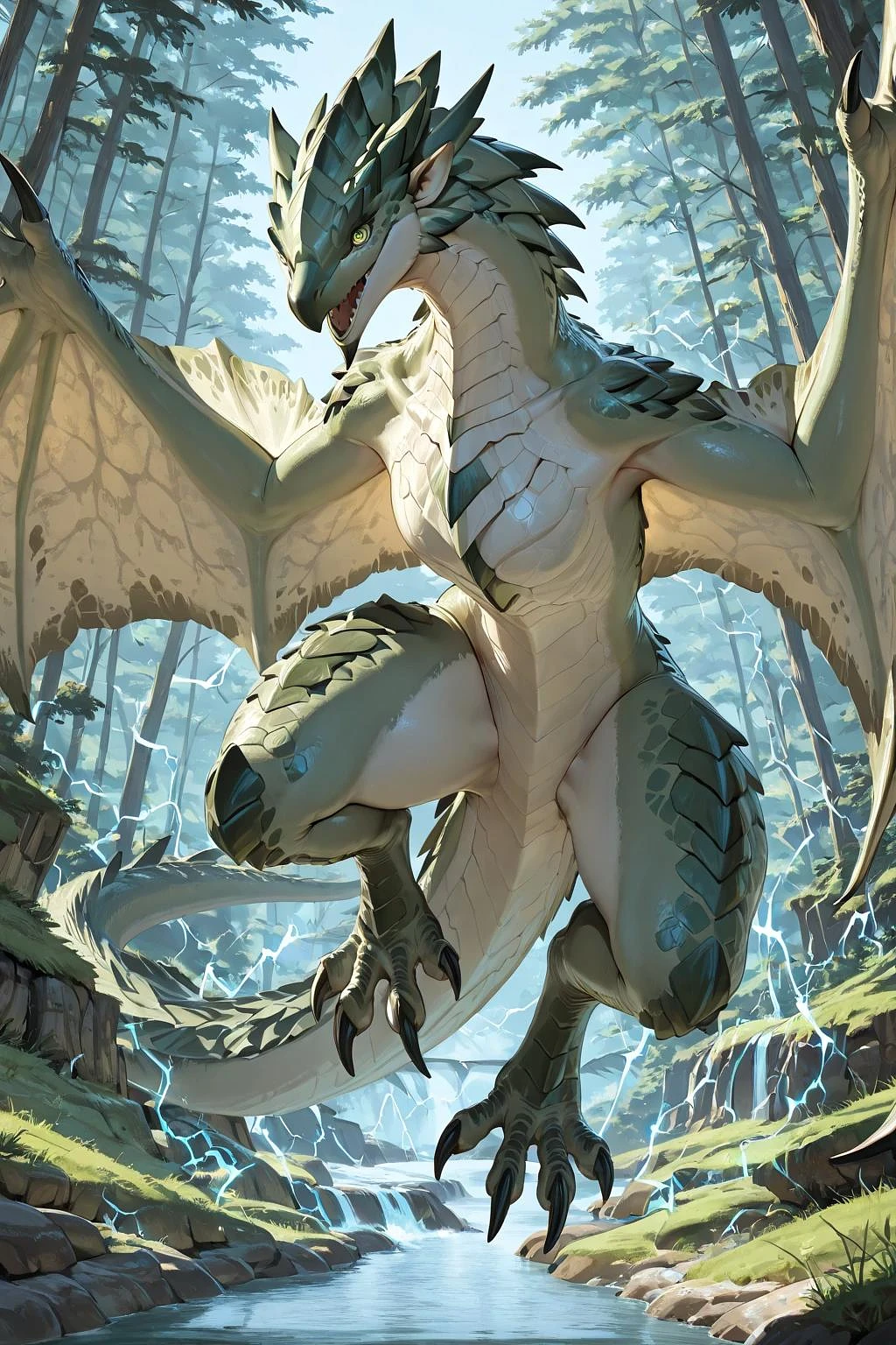 Featured image #1 for Rathian (Monster Hunter) Pony/illus