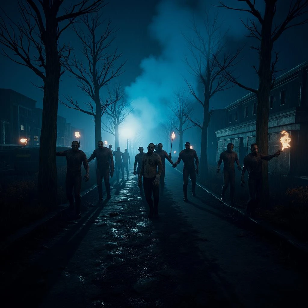 Featured image #4 for Horror Zombie style "The House of the Dead" F1D + Pony