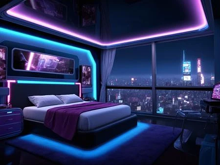 Featured image #6 for JJ's Interior style - Cyberpunk