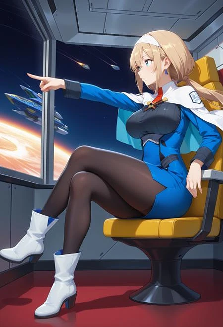 Featured image #3 for [Illustrious, SD1.5] Mitsuba Greyvalley ミツバ・グレイヴァレー / SUPER ROBOT WARS 30