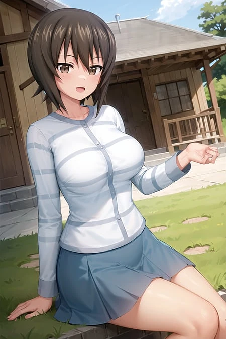 Featured image #1 for Girls und Panzer Nishizumi Maho