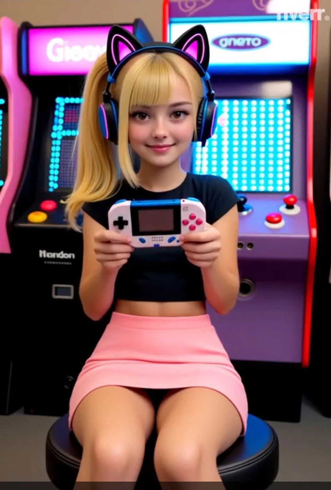 Featured image #1 for TFM Game Girl 7 (V2) for Wan Video