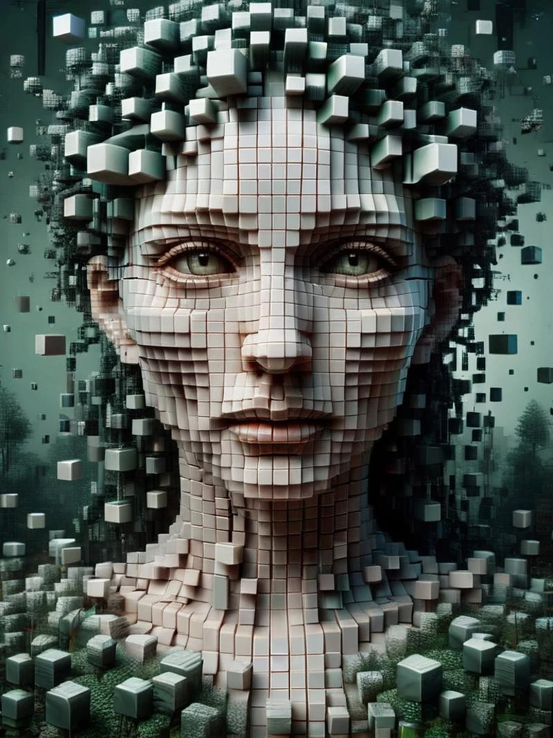 Featured image #2 for 3D Cube Style [SDXL+1.5]