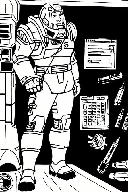 Featured image #5 for The Mechwarrior RPG Art 1990's