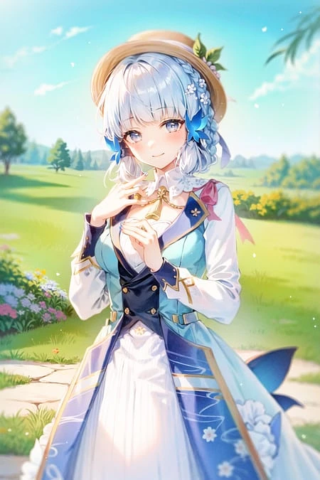 Featured image #4 for Kamisato Ayaka (Springbloom Missive) | Genshin Impact | 3in1 LoRA