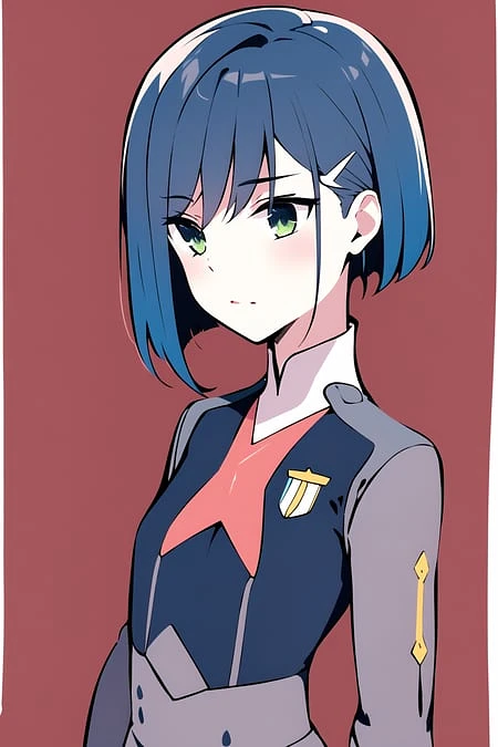 Featured image #1 for Ichigo (Darling in the Franxx) LoRA (莓/イチゴ)