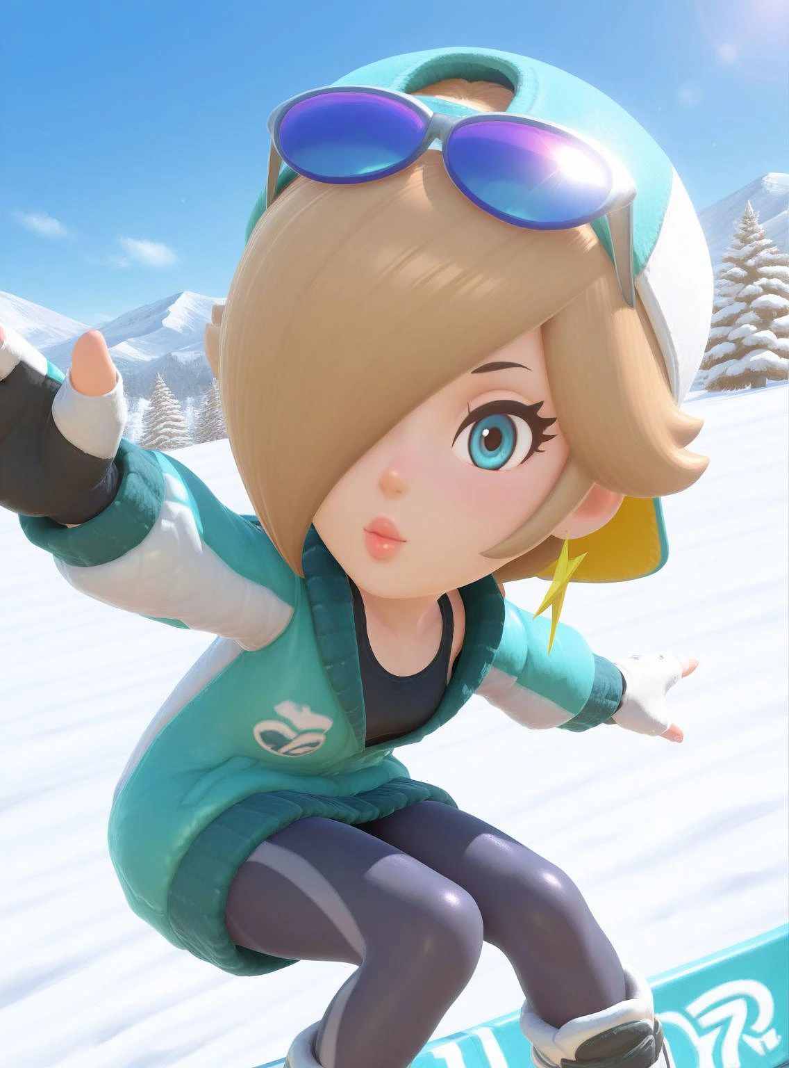 Featured image #2 for Princess Rosalina (Touring Outfit) - Mario Kart world