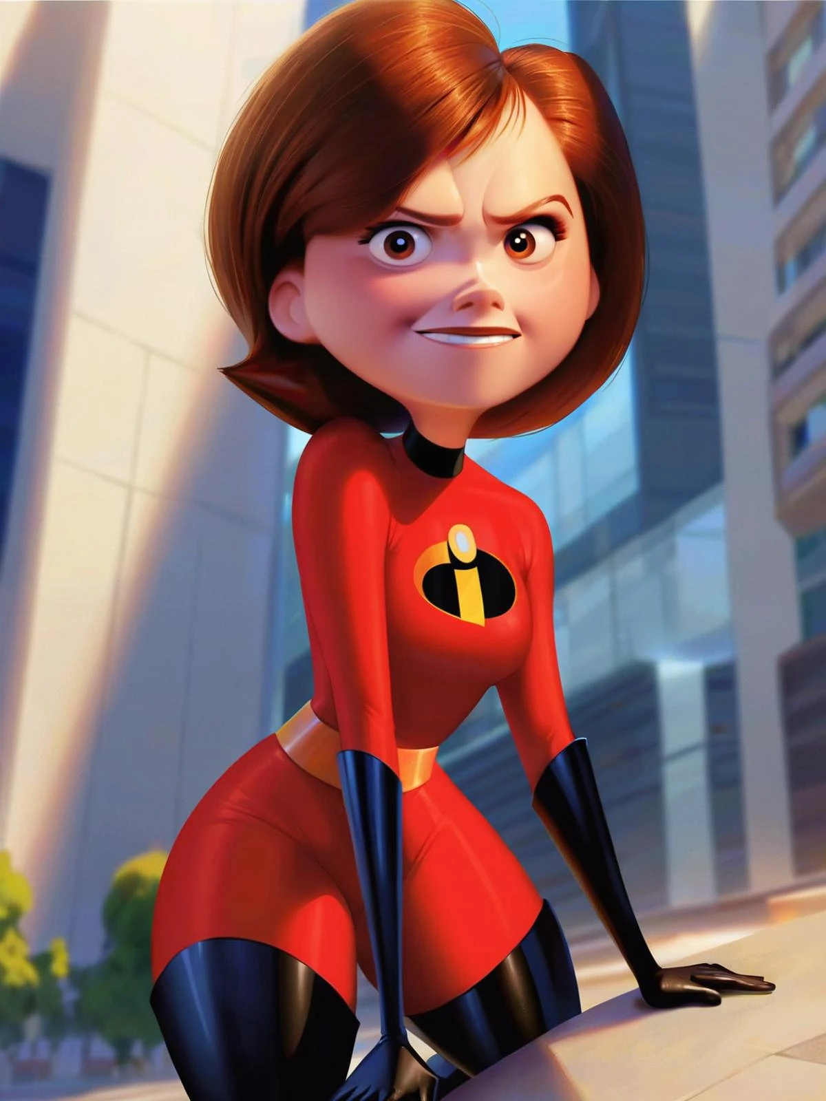 Featured image #5 for Helen Parr (Incredibles) PonyDiffusionXL/illustriousXL