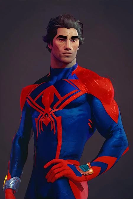 Featured image #6 for Spider-Man 2099 (Miguel O'Hara) from Across the Spider-Verse [LoRA]