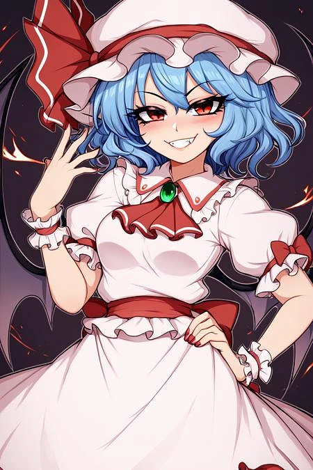 Featured image #4 for Remilia Scarlet | レミリア・スカーレット (Touhou: Embodiment of Scarlet Devil) [Pony & Illustrious & SD1.5]