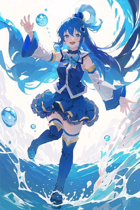 Featured image #3 for Aqua (Konosuba) LoRA