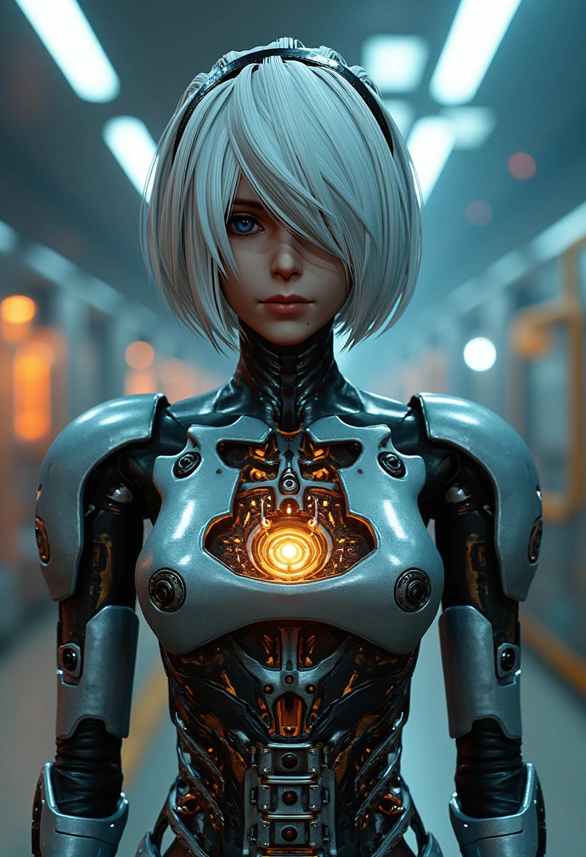 Featured image #5 for [Wan2.2 T2V & FLUX.1 D & XL & 1.5] 2B (‎YoRHa No.2 Type B) Nier:Automata