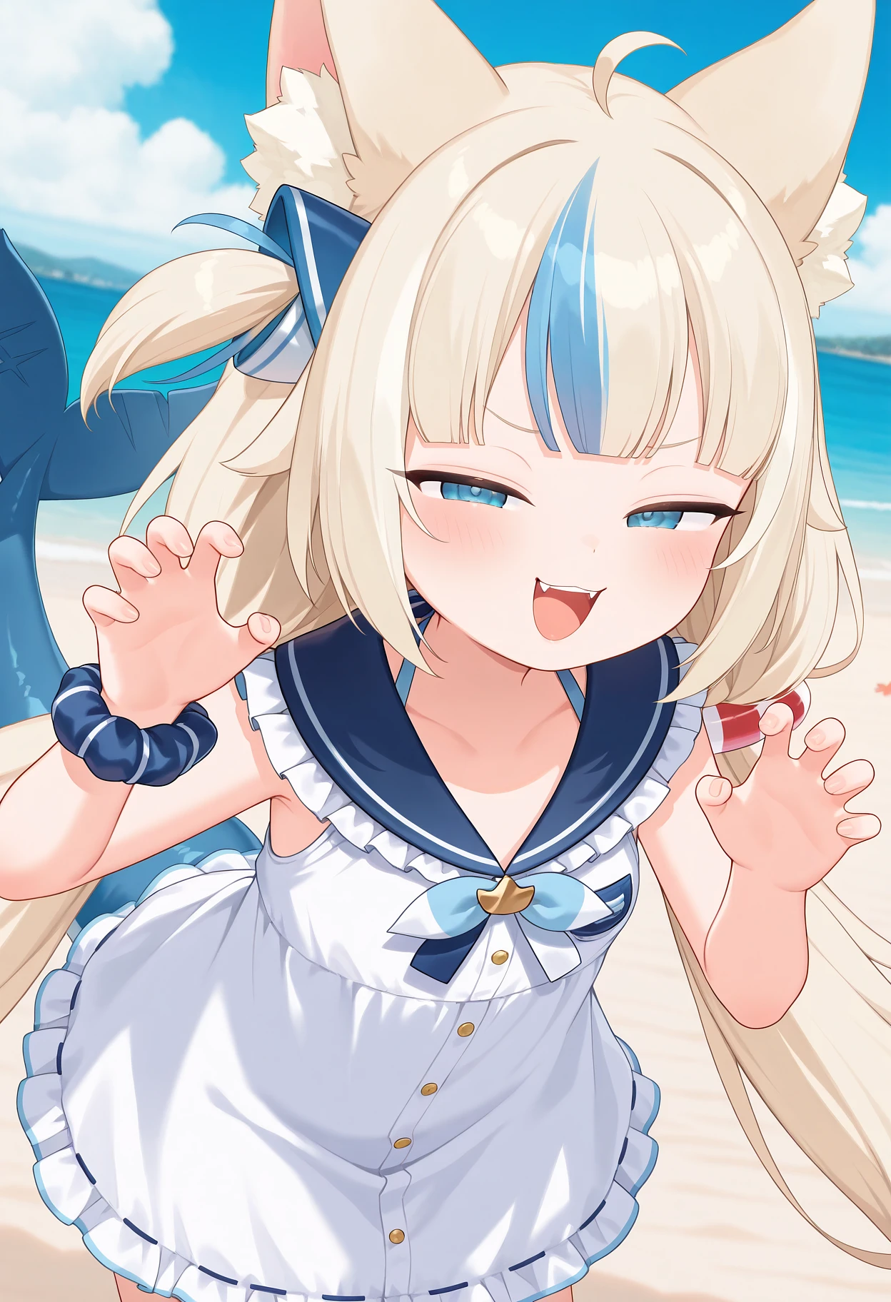 Featured image #3 for Sameko Saba V2 I Indie Vtuber I IllustriousXL and NoobAI