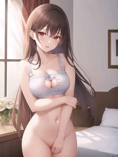 Featured image #5 for Cat Lingerie (cat cutout, panties, thighhighs)
