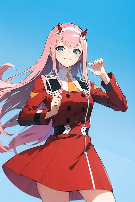 Featured image #3 for Zero Two (DARLING in the FRANXX) LoRA