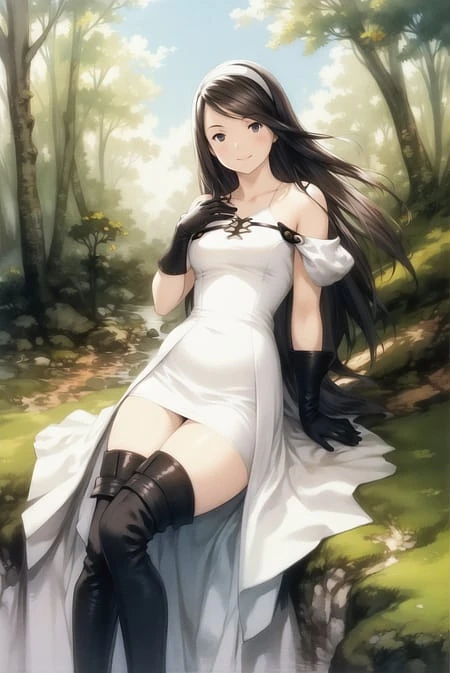 Featured image #1 for Akihiko Yoshida (Bravely Default, FF Tactics, NieR) Style LoRA