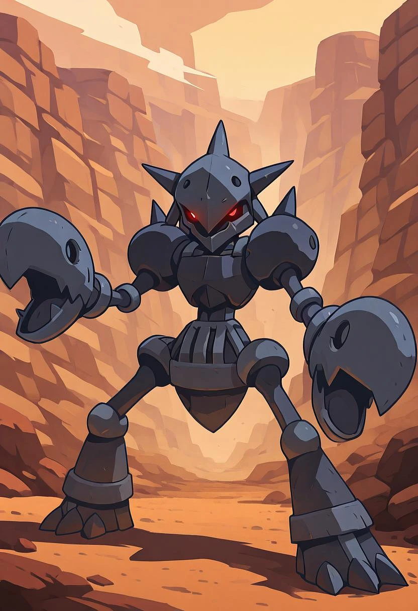 Featured image #4 for Steeldier: Steel Soldier Ant | Aggron x Scizor (Pokemon) (Citron OC) [Illustrious]
