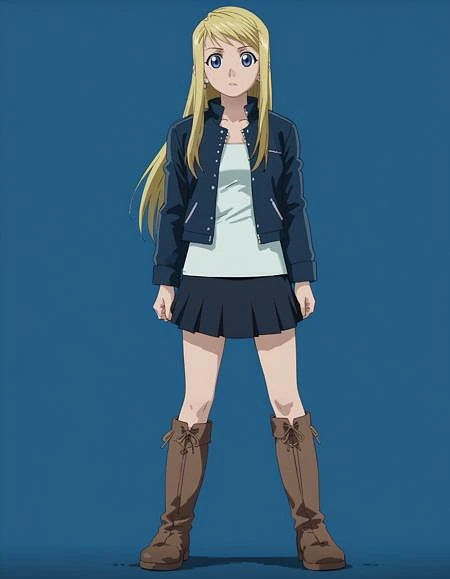 Featured image #2 for Winry Rockbell (3 Main Outfits)