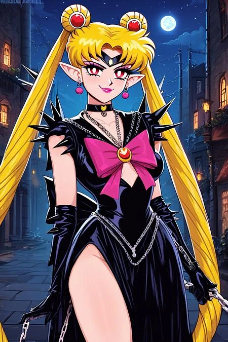 Featured image #3 for Cruel Moon: Spiked Rabbit (Sailor Moon AU) [Pony]
