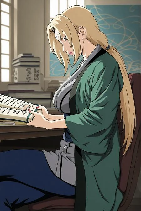 Featured image #1 for Naruto Shippuden - Tsunade [Pony + Illustrious]