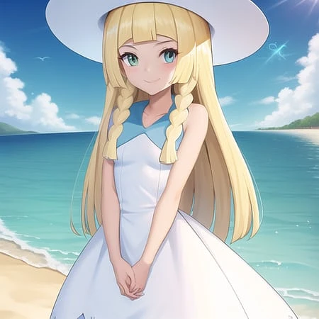 Featured image #5 for Pokemon - Lillie / Lilie [SD 1.5 Character LoRA]
