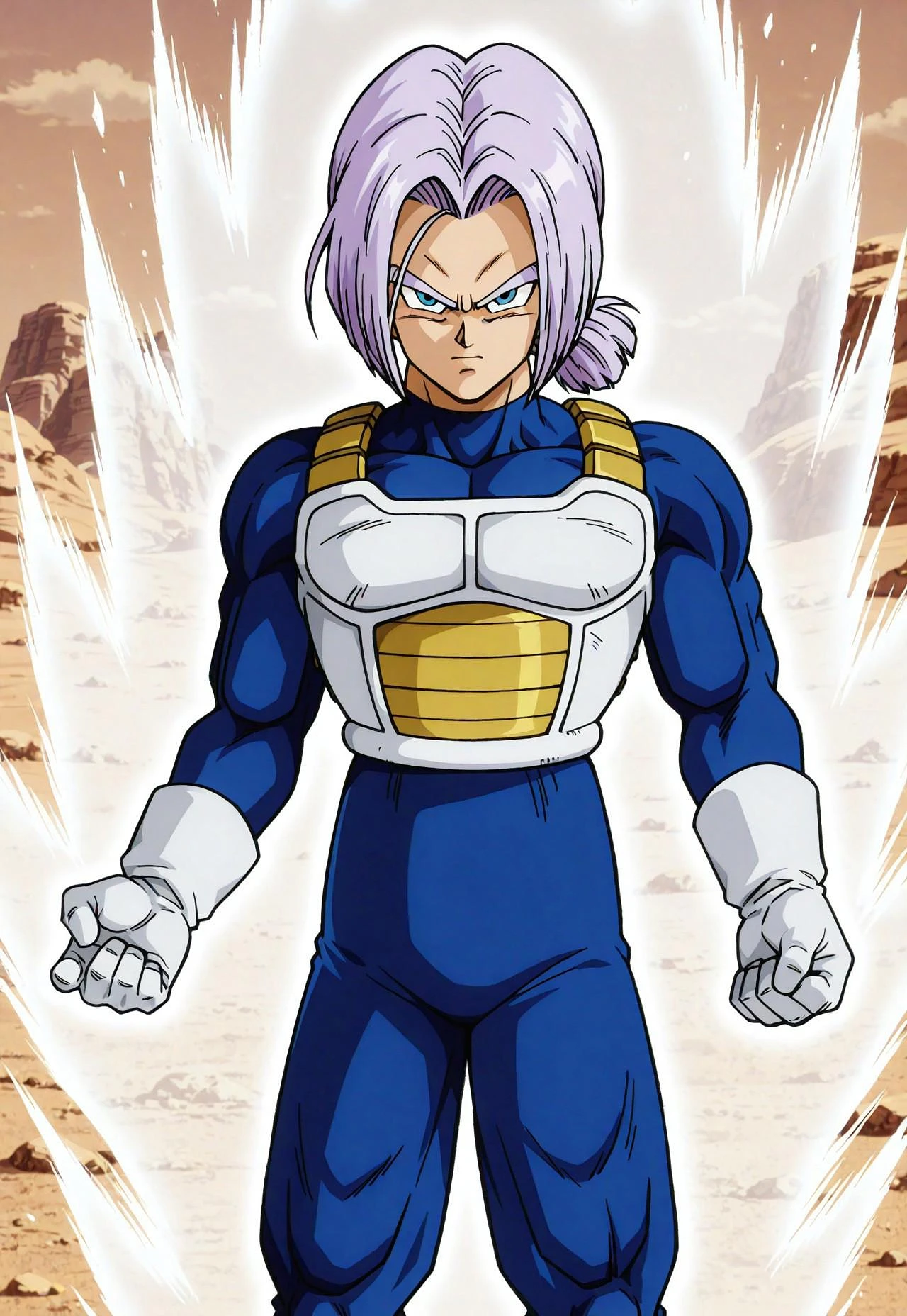 Featured image #1 for Future Trunks (Saiyan Armor) - All Forms -Illustrious