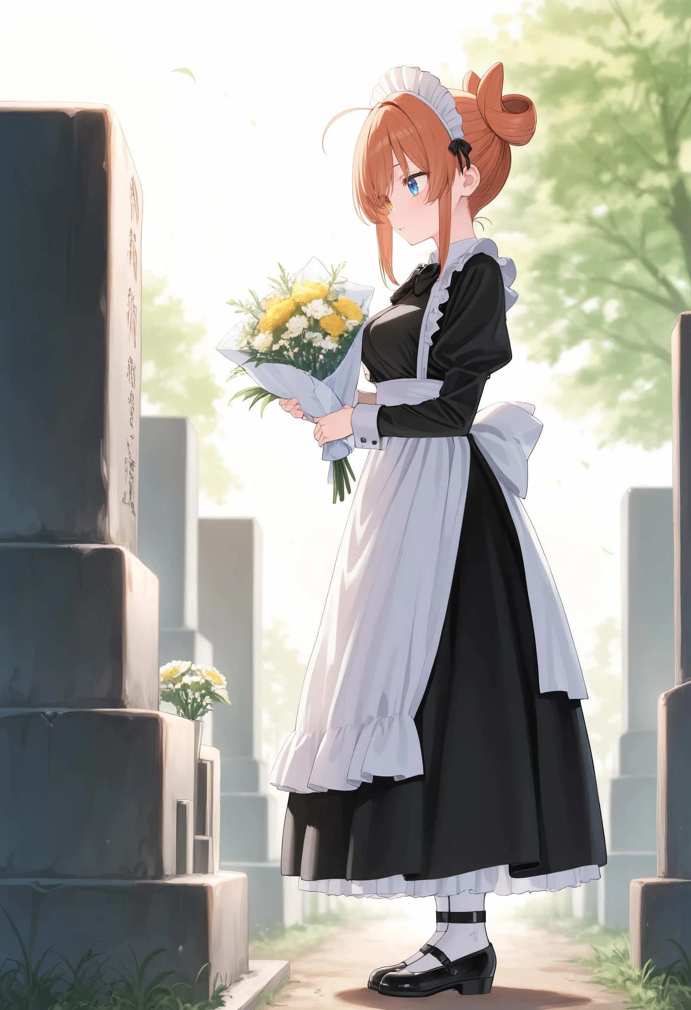 Featured image #3 for [Illust&XL] tombstone / お墓参り / お盆 / 墓石 / お寺