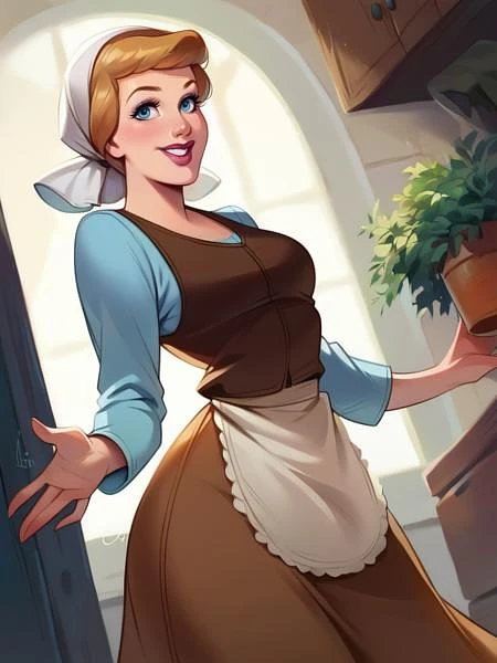 Featured image #5 for Cinderella - Disney Princess - | Illustrious XL | PONY XL | SD 1.5 | - by YeiyeiArt