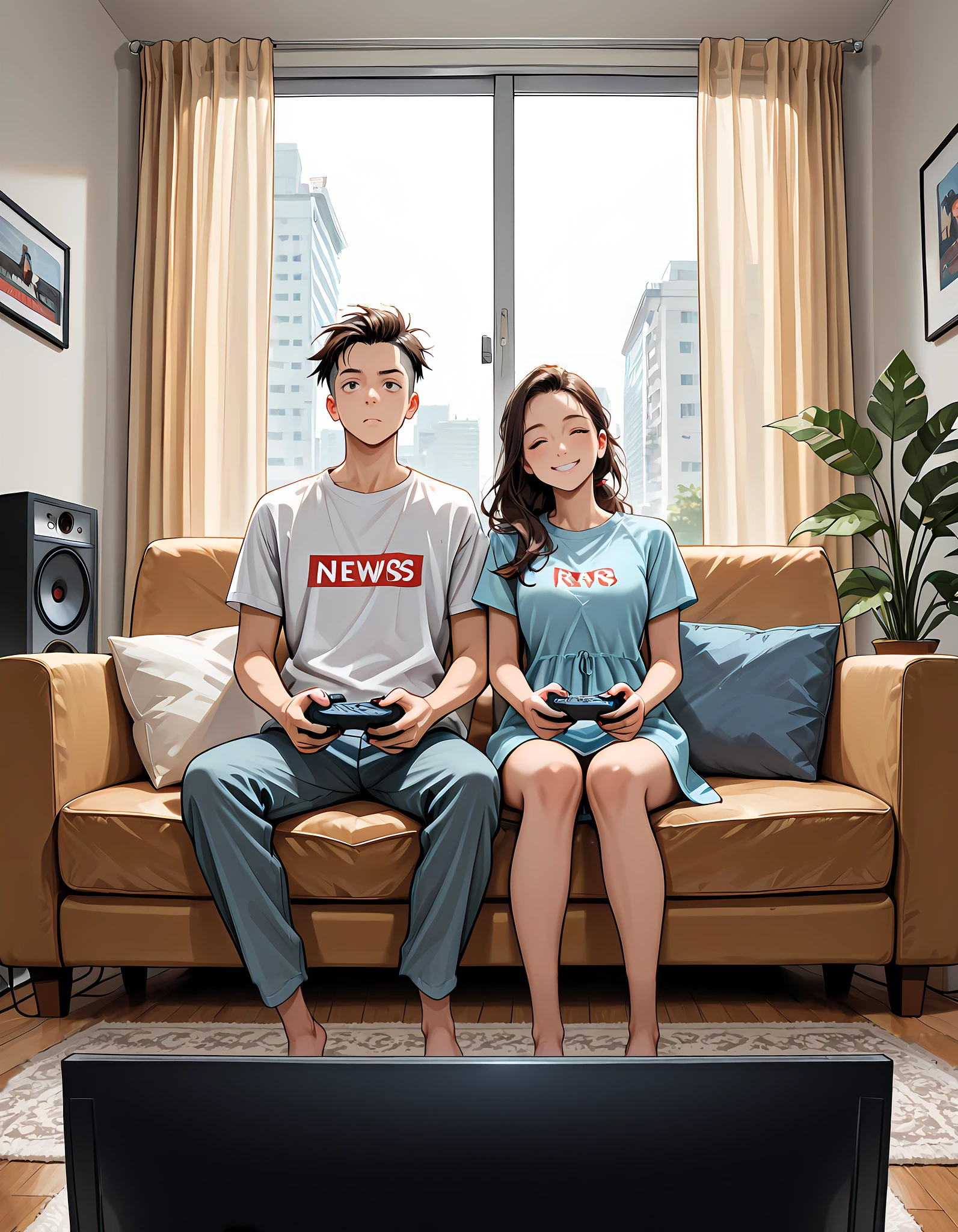 Featured image #3 for Netflix 'n' Chill [ILLUSTRIOUS] Watching TV concept