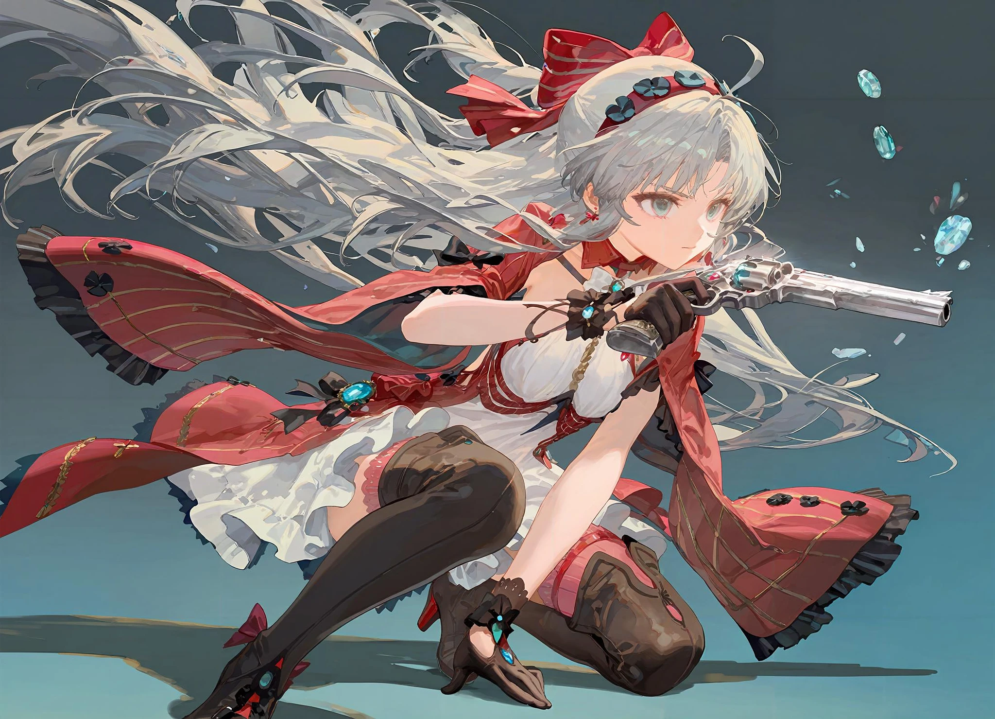 Featured image #3 for [IL & PONY & SD1.5] Wuthering Waves - Carlotta | 珂莱塔 3 in 1
