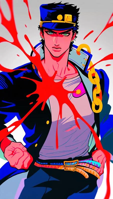 Featured image #5 for kujo_jotaro_noobxl_eps_1.0
