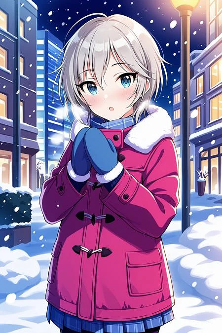 Featured image #3 for Sakuya Shirase (and 82 other girls)+game art style for The iDOLM@STER Shiny Color - 2 versions - Commission!