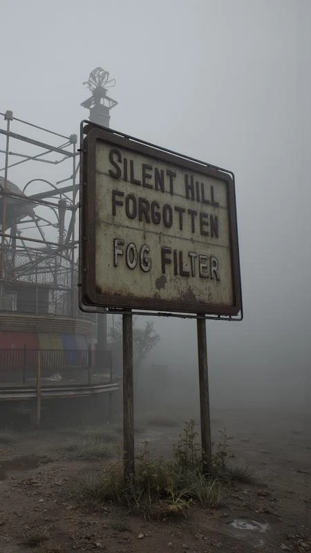 Featured image #1 for Silent Hill - Forgotten Fog Filter LORA [FLUX]