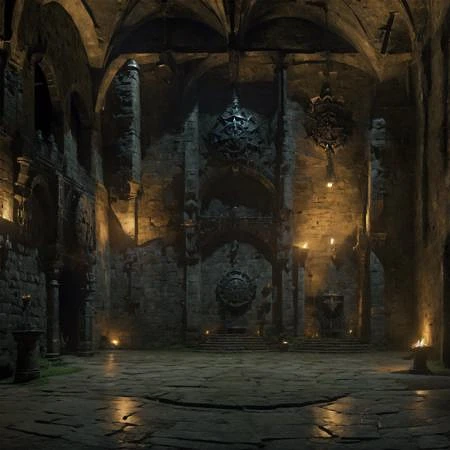 Featured image #2 for The Deep Dark Dungeon-SD 1.5