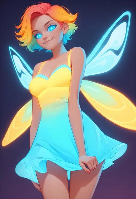 Featured image #2 for Luke's Neon Clothing and Accessories (Illustrious + Flux + Pony + 1.5 + XL)