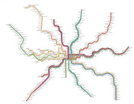 Featured image #3 for Subway Map LoRA [Flux/SDXL]