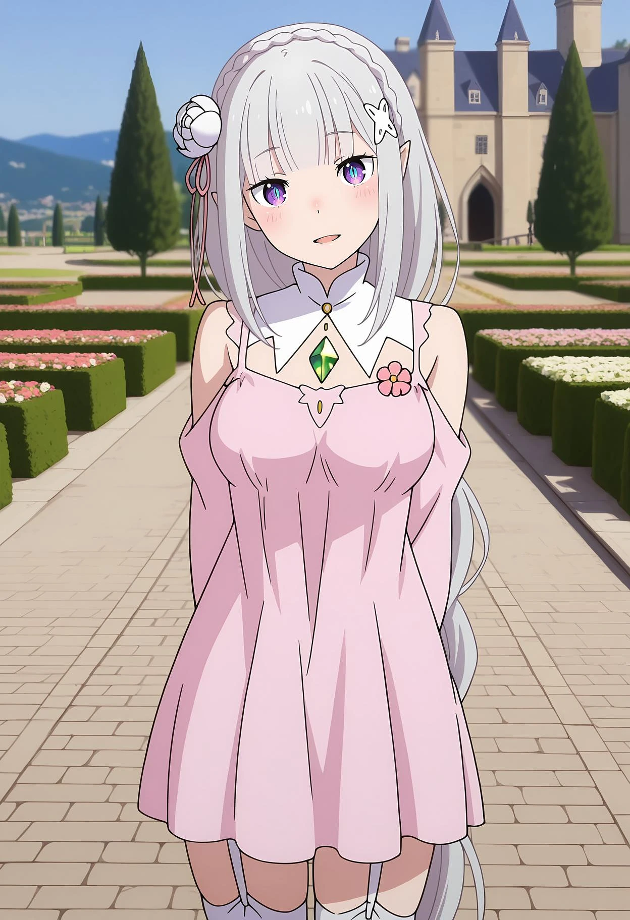Featured image #1 for Emilia [6 outfits] | Illustrious | Re:Zero kara Hajimeru Isekai Seikatsu