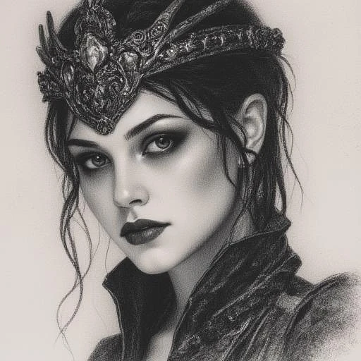 Featured image #1 for Charcoal Gothic Fantasy