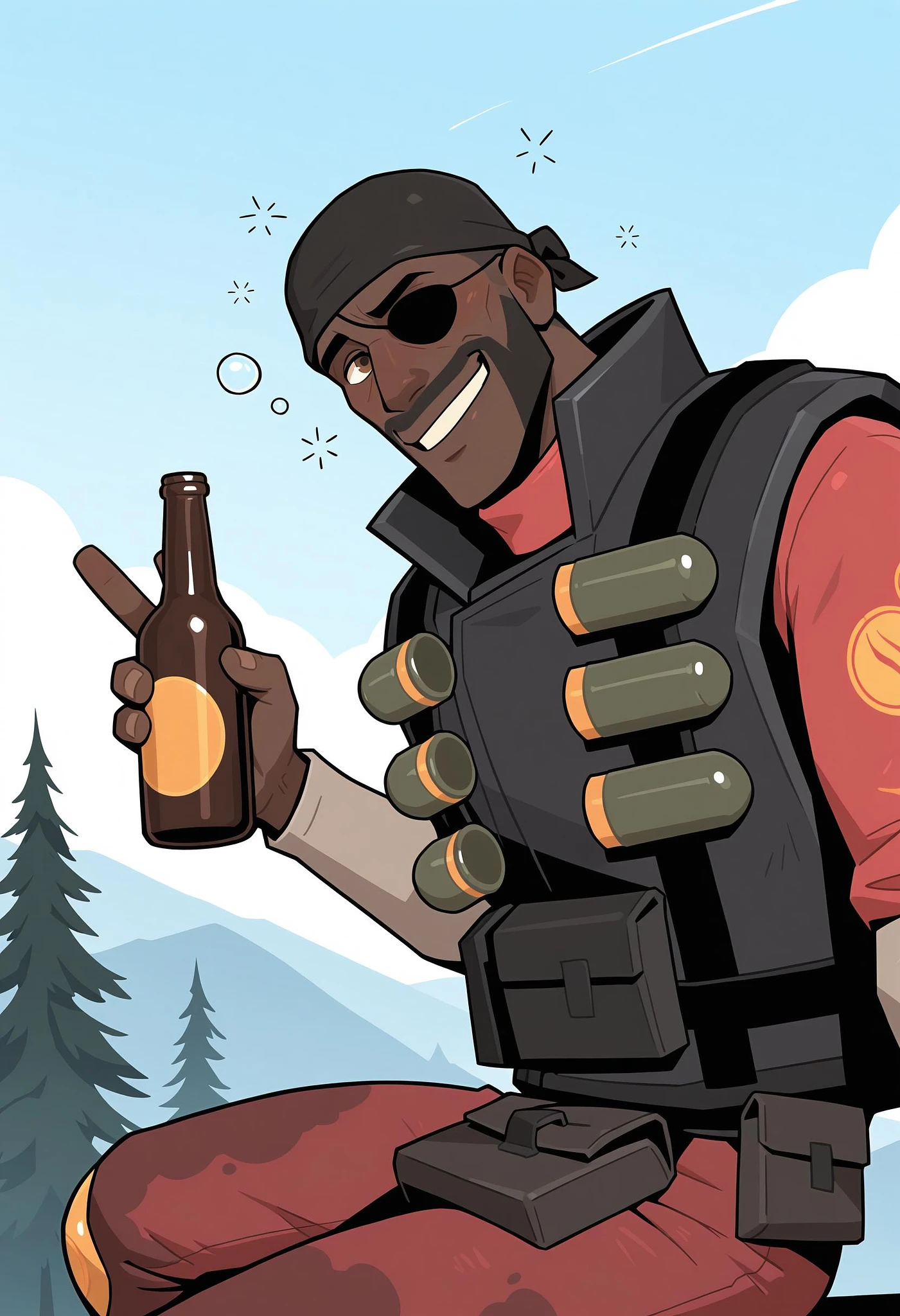 Featured image #2 for Demoman / Tavish Finnegan DeGroot | Team Fortress 2 [PONY XL/ILLUSTRIOUS] by Mlaofmd