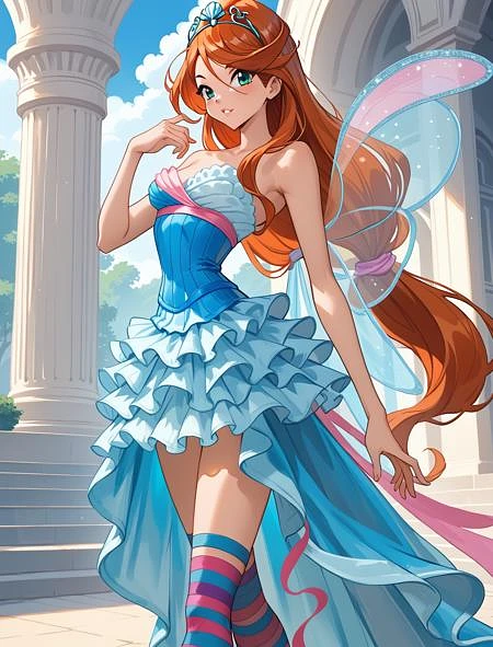 Featured image #3 for Bloom Fairy Transformations (Magic Winx To Harmonix) (Anime) | Winx Club