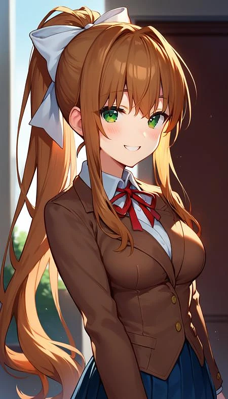 Featured image #1 for 莫妮卡-心跳文学部（Monika-Doki Doki Literature Club）