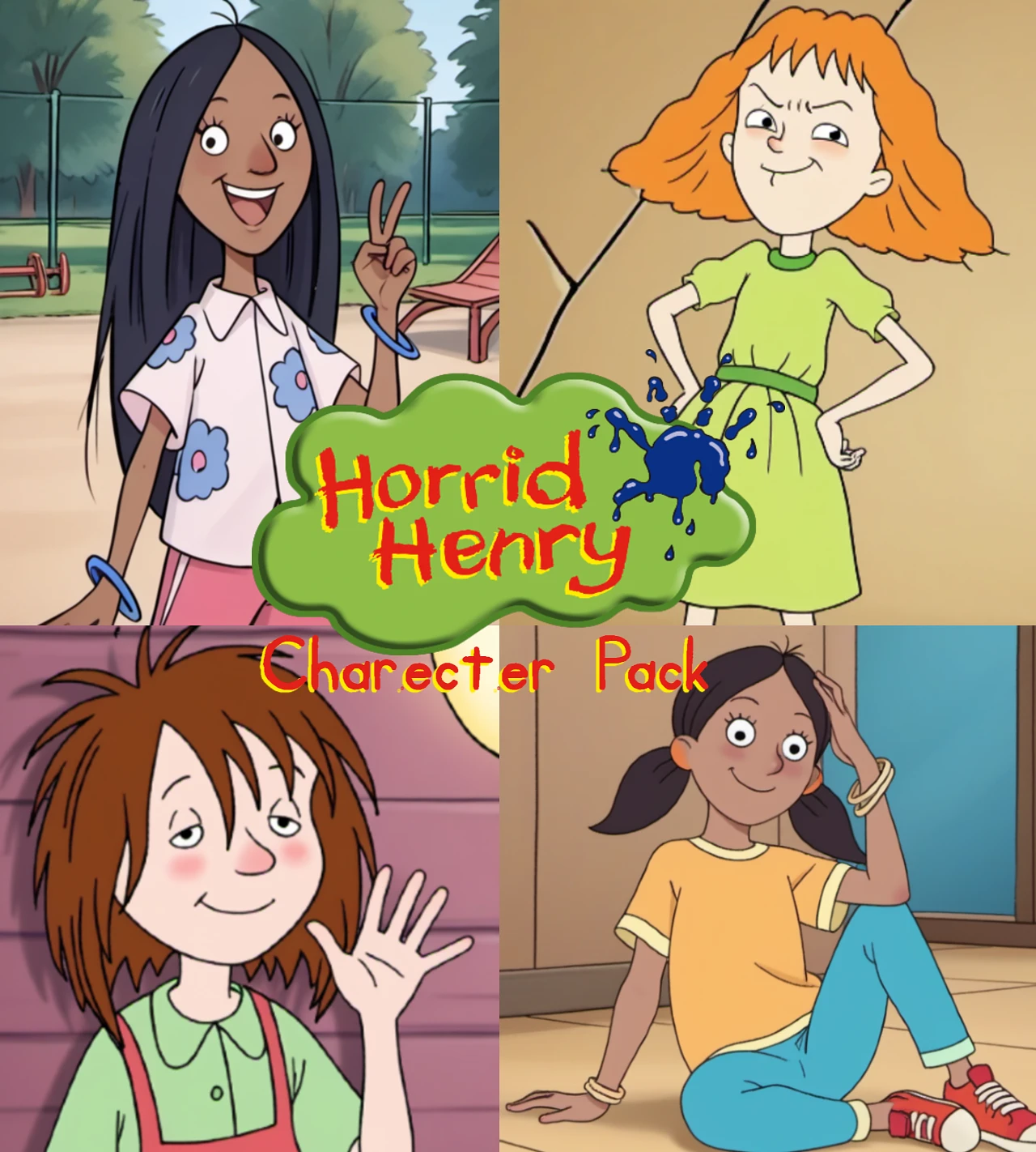 Featured image #1 for Horrid Henry Character Pack WIP [COMMISSION]