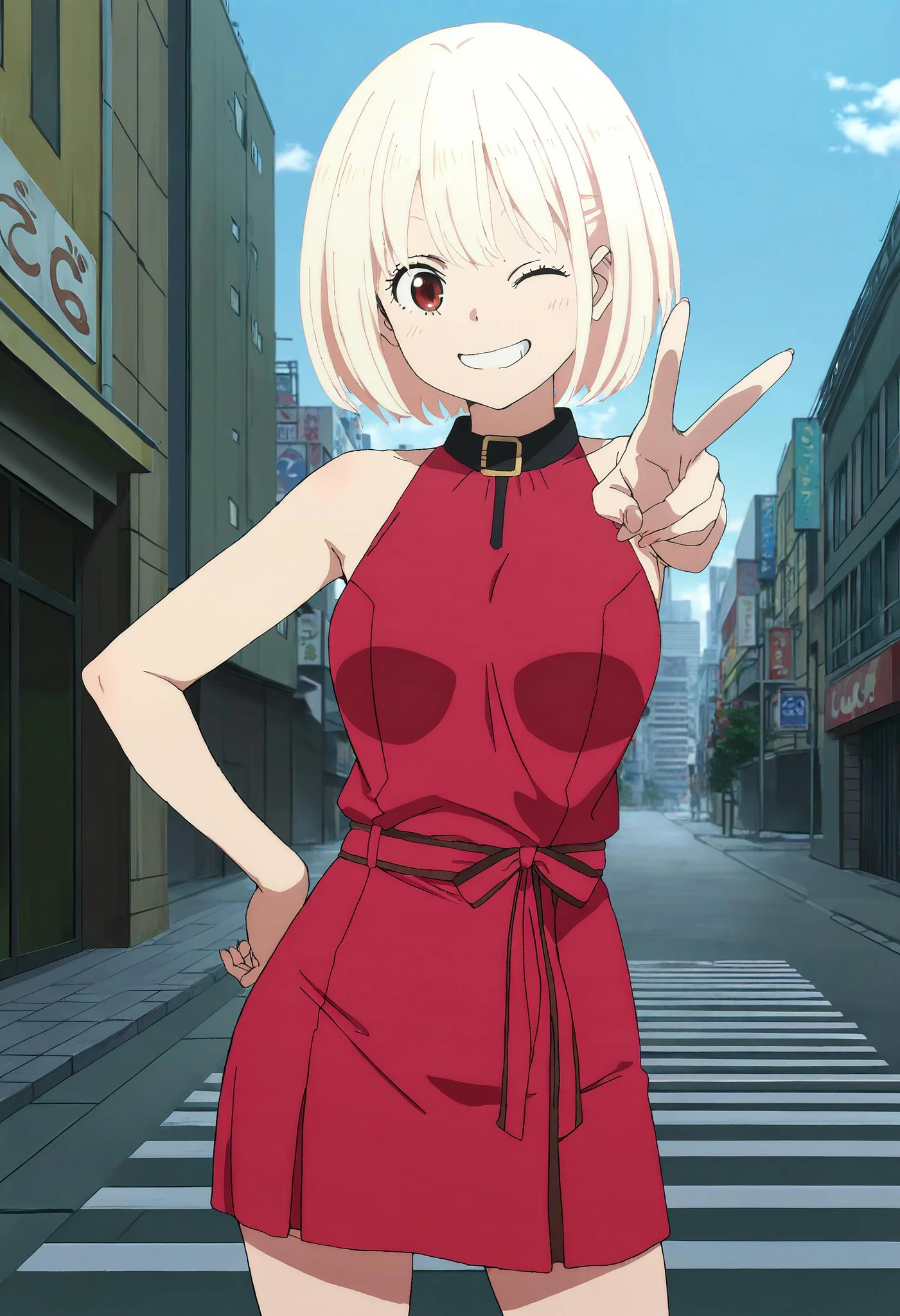 Featured image #2 for Lycoris Recoil - (Anime Style) Pony/Illustrious/NoobAI