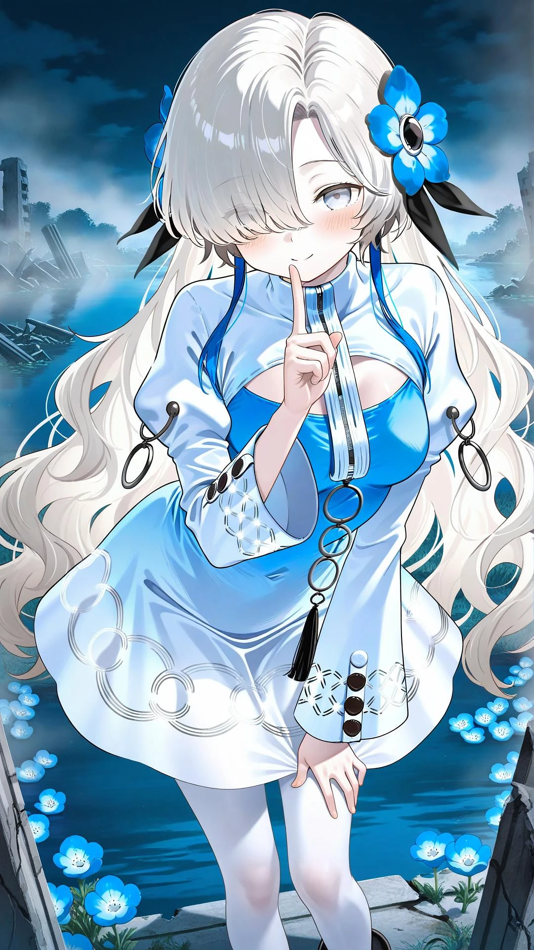 Featured image #3 for LoRA/Illustrious 异世界情绪 | ヰ世界情緒 | Isekaijoucho (Nemophila ver.) from kamitsubaki studio