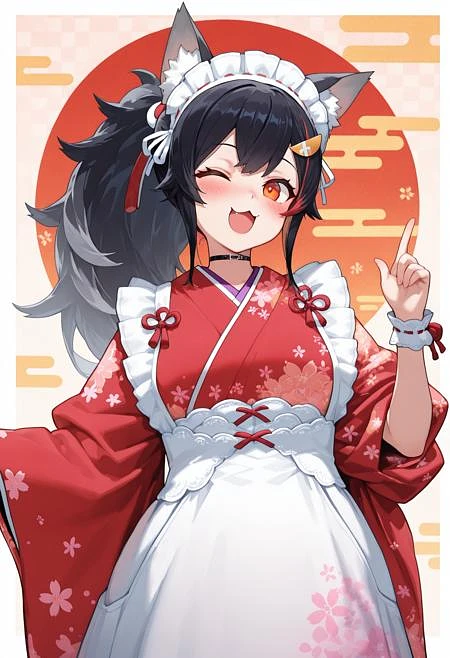 Featured image #2 for Ookami Mio (7 Outfits) [Illustrious] Hololive
