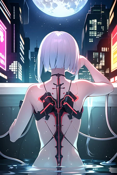 Featured image #4 for Lucy (Cyberpunk Edgerunners) LoRA
